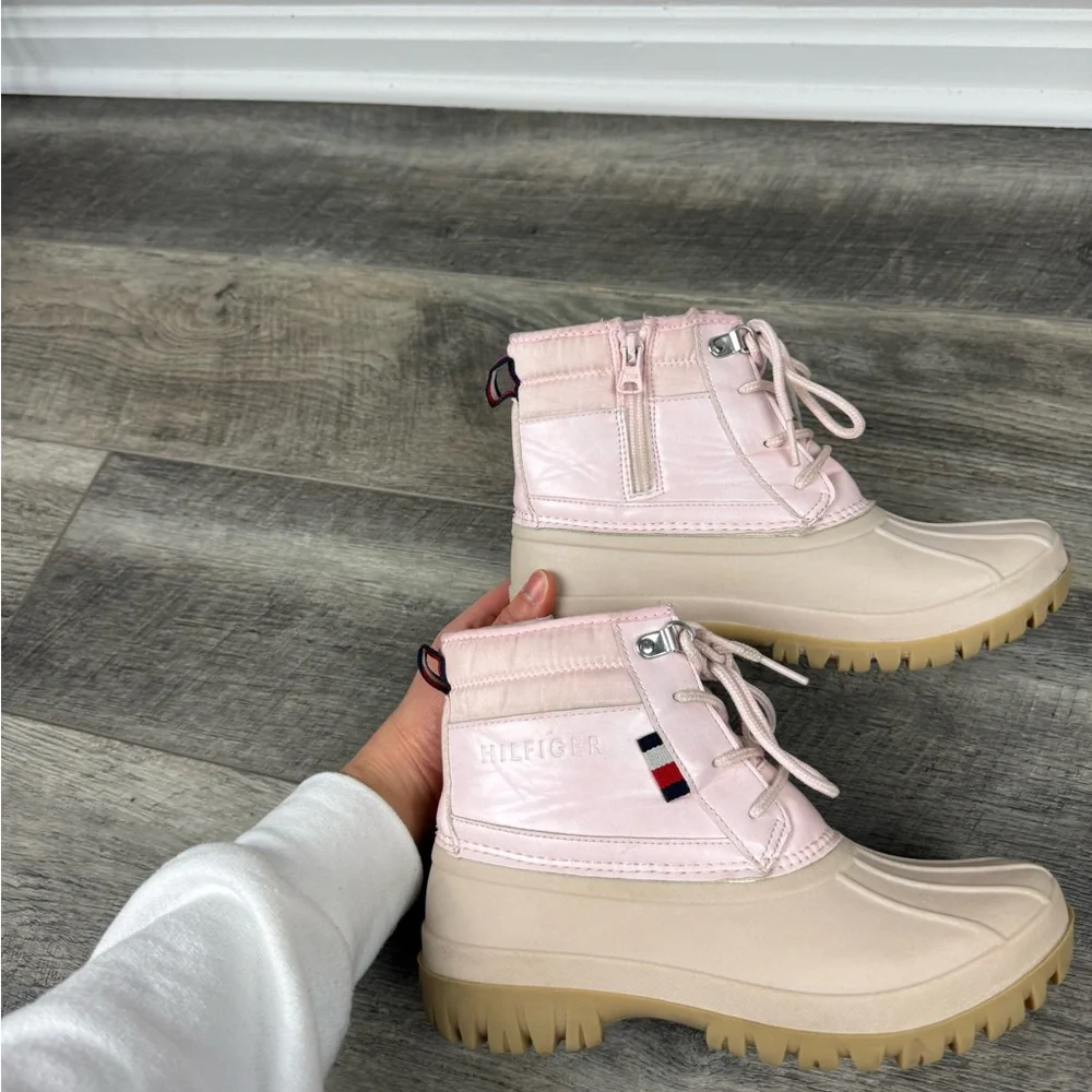 Tommy Hilfiger Girls Pink‎ Duck Boots